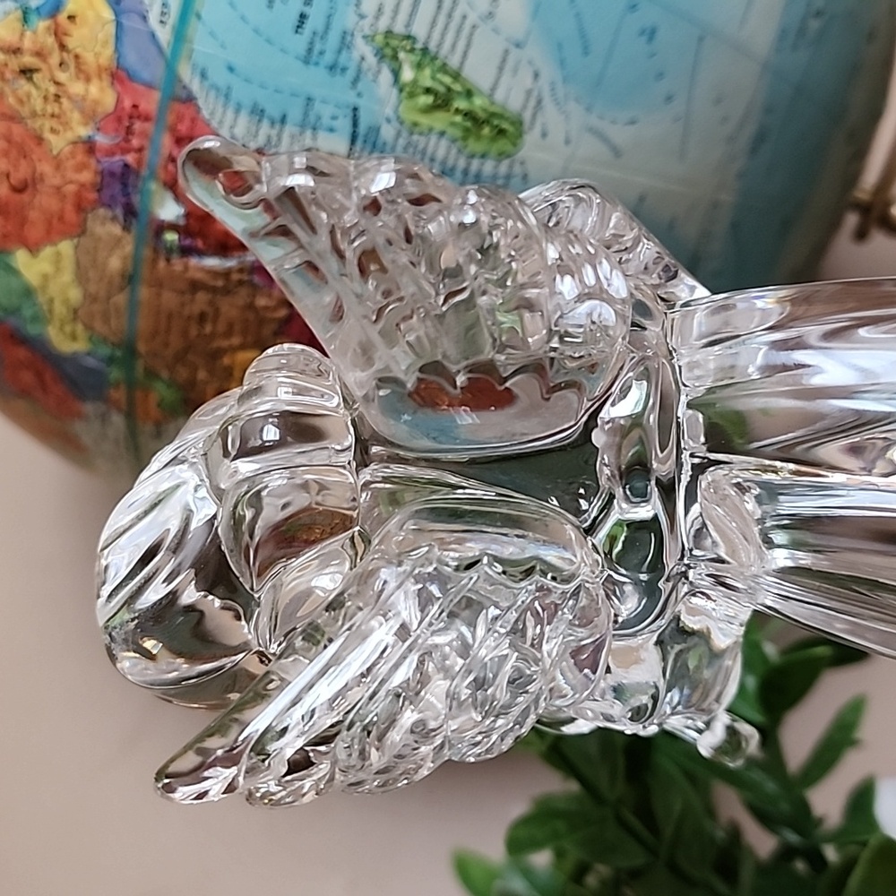 Mikasa Clear Glass Angel Figurine - Picture 12 of 12